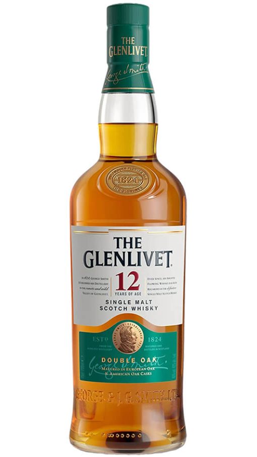 12 Years Old Single Malt Scotch Whisky 70cl - The Glenlivet