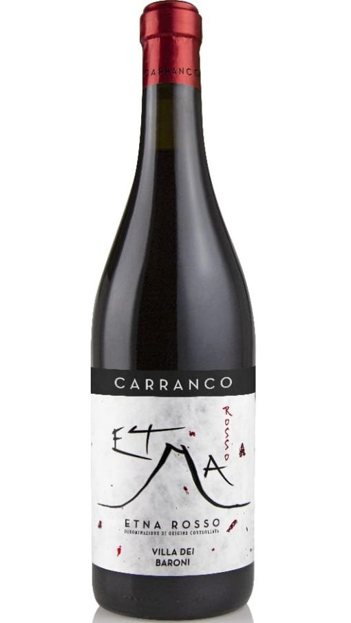 Etna Rosso DOC Villa dei Baroni - Carranco