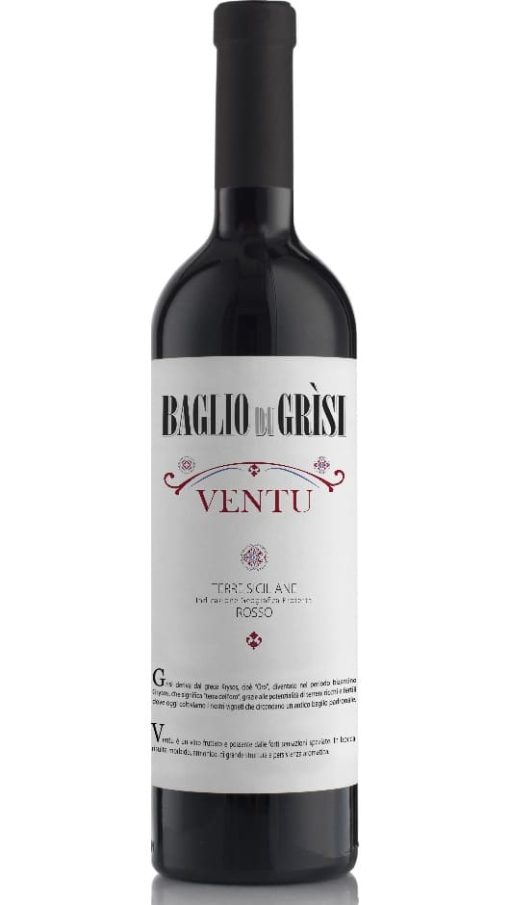 Rosso Terre Siciliane IGP Ventu Biologico - Baglio di Grìsi