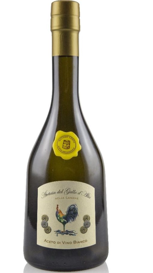 Aceto di Vino Bianco 500ml - Metodo Lento - Acetaia del Gallo