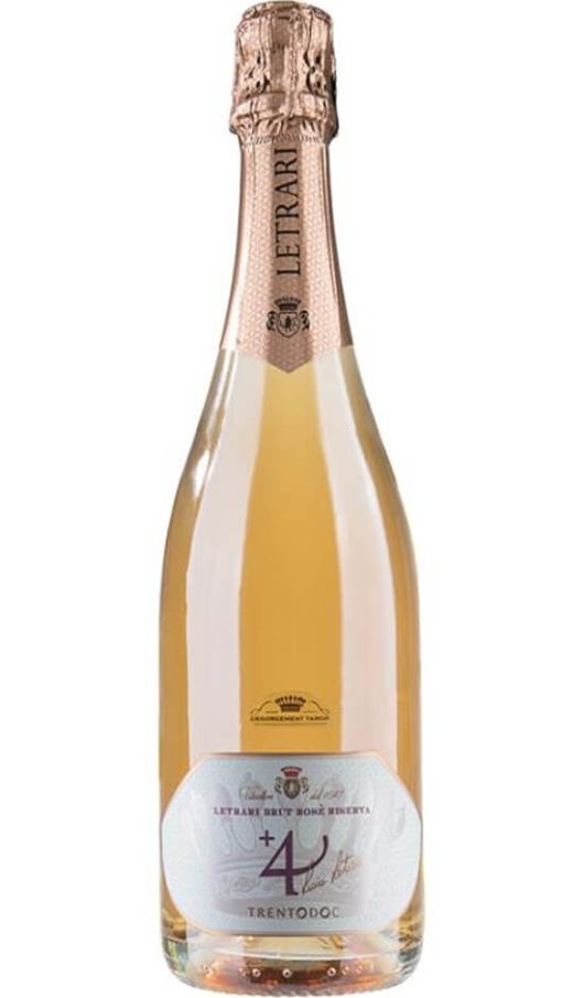 Brut Rosé Riserva Trentodoc Metodo Classico - 4 Rosè - Magnum - Letrari