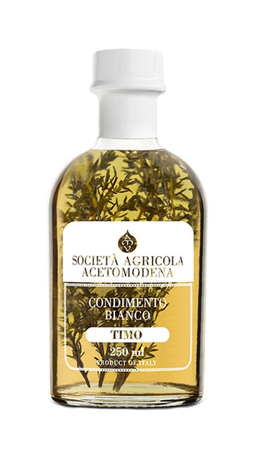 Condimento Bianco A Infusione - Timo 250ml - Acetomodena