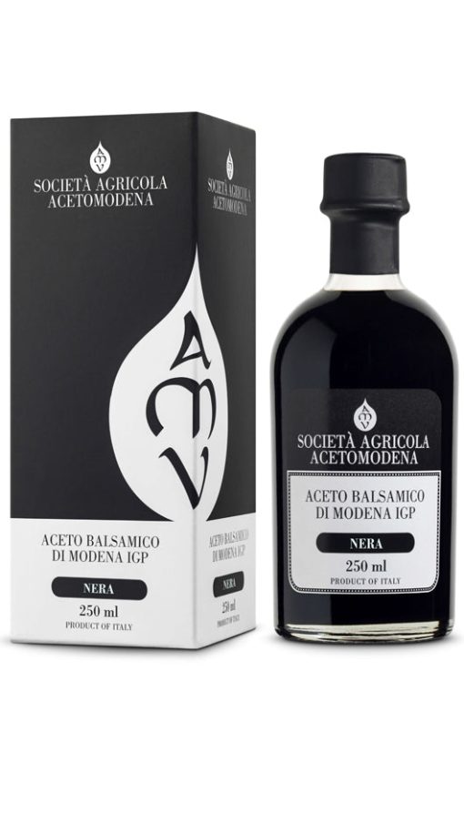 Aceto Balsamico Di Modena IGP - Nera 250ml - Astucciato - Acetomodena