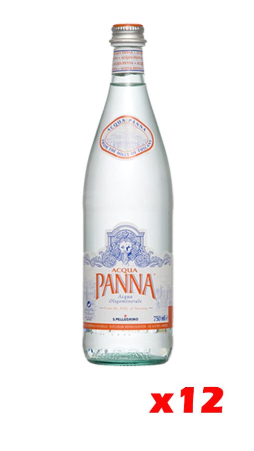 Acqua Panna - Confezione 75cl x 12 Bottiglie