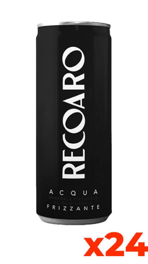 Acqua Recoaro Frizzante - Confezione 33cl x 24 Lattine