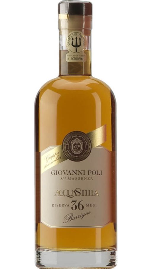 Acquastilla Grappa Invecchiata 36 Mesi 70cl - Giovanni Poli