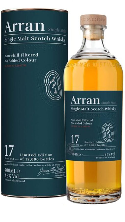 Arran Single Malt 17 anni - 70cl - Astucciato