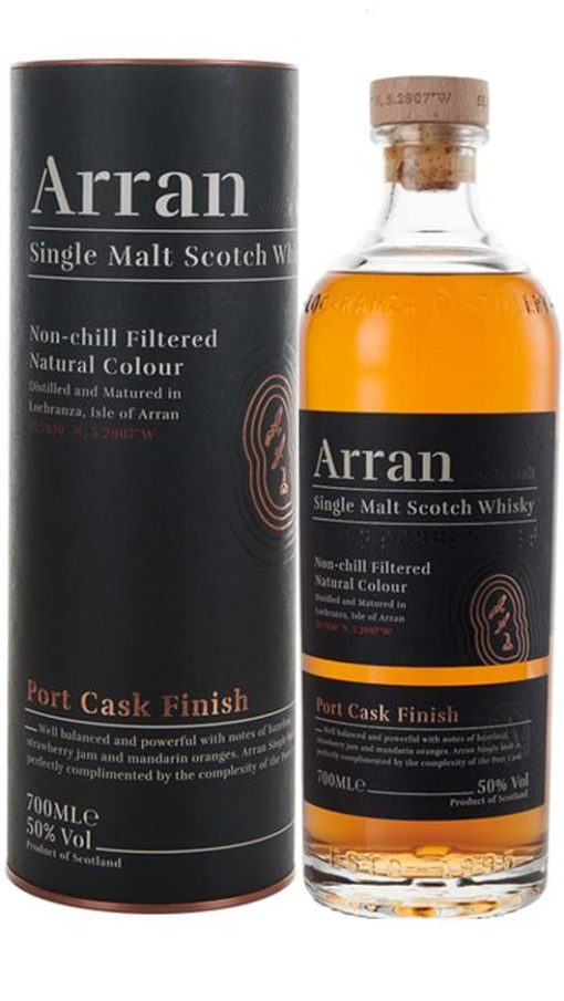 Arran Single Malt Cask Finish Port - 70cl - Astucciato