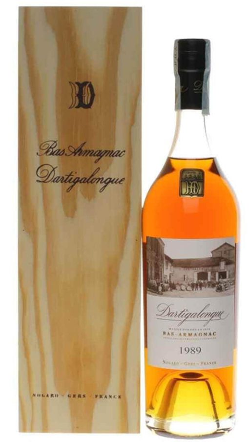 Bas Armagnac  1989 - Cassa di legno - Dartigalongue