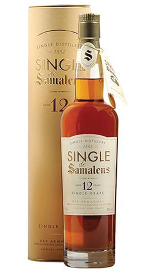 Bas Armagnac Single 12 ans - 70cl - Tubo - Samalens