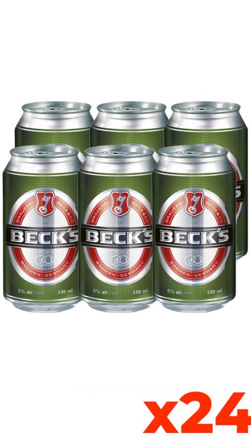 Beck's 33cl - Confezione da 24 lattine