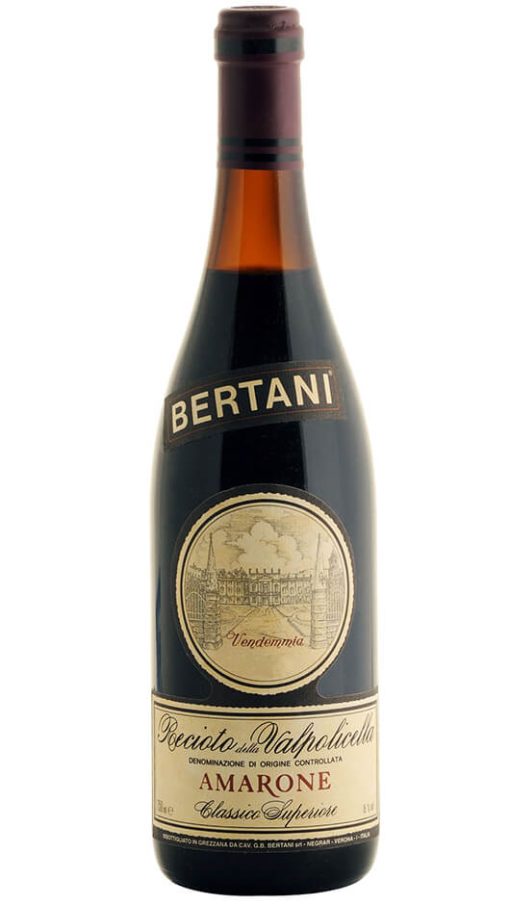 Recioto della Valpolicella Amarone Classico Superiore 1967 - Bertani