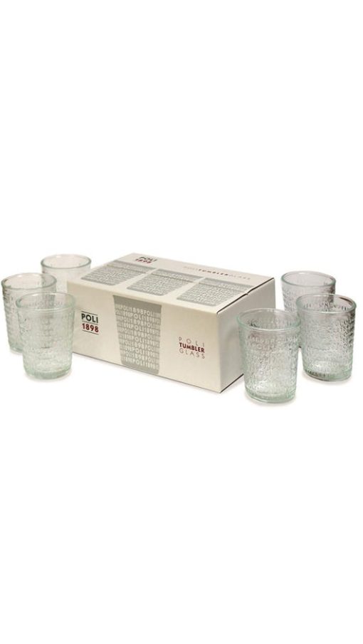 Bicchiere Tumbler - Confezione da 6 Calici - Poli