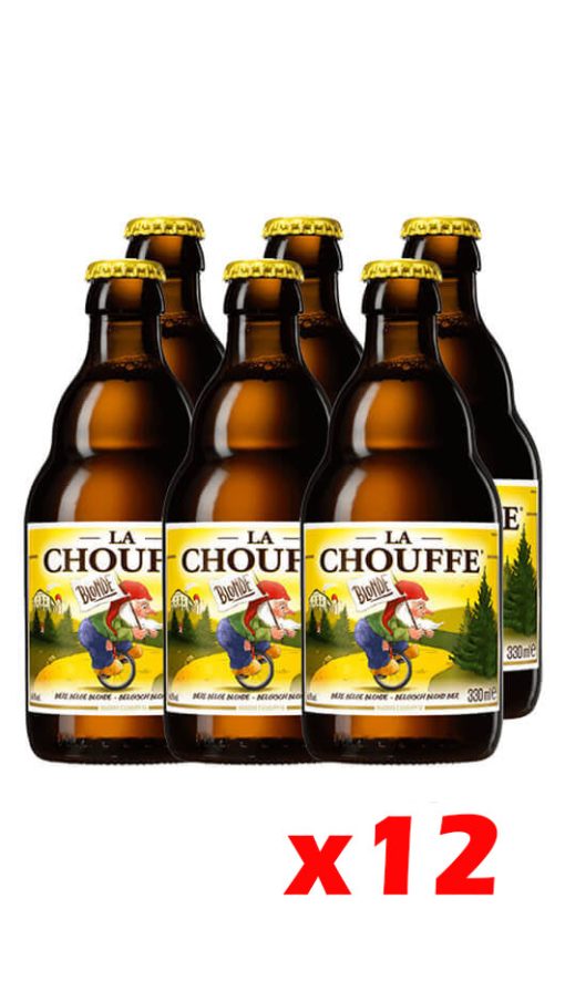 La Chouffe Blonde 33cl - Cassa da 12 Bottiglie