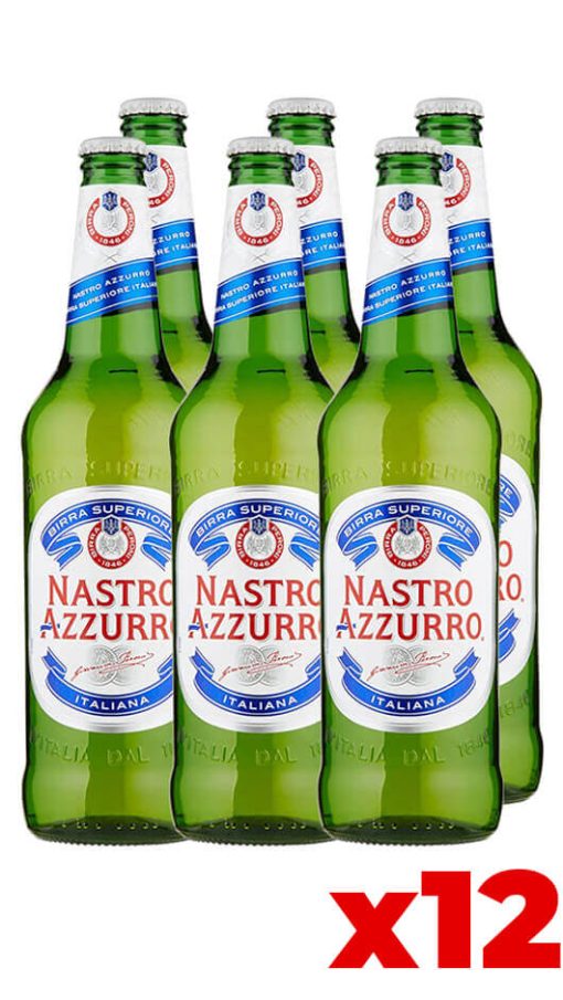 Nastro Azzurro 62cl - Cassa da 12 bott.