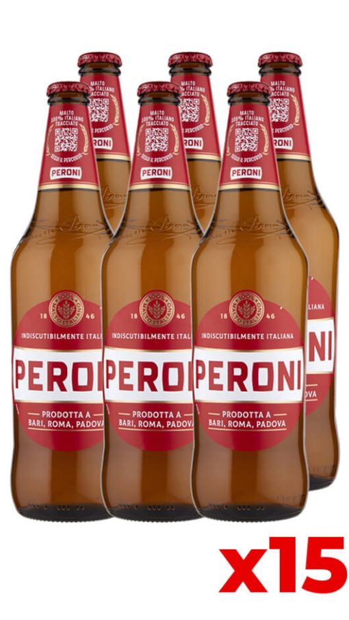 Peroni 66cl - Cassa da 15 bott.