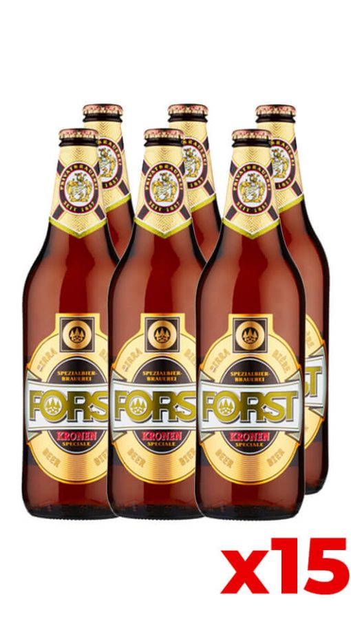 Forst Kronen 66cl - Cassa da 15 bot.