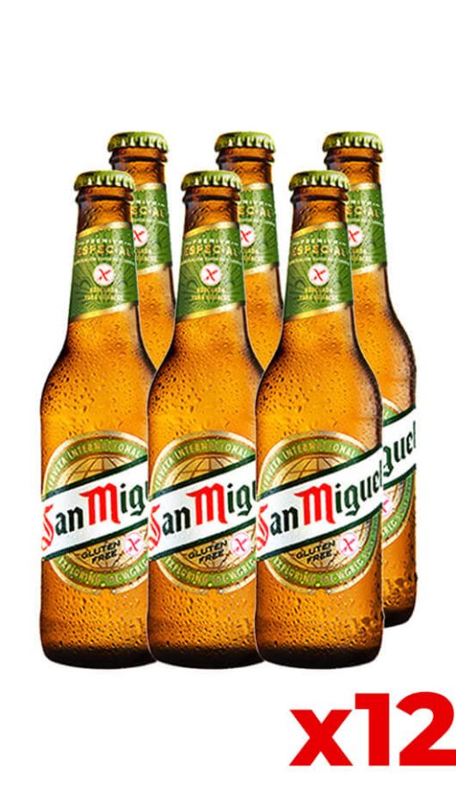 San Miguel Gluten Free 33cl - Cassa da 12 bot.