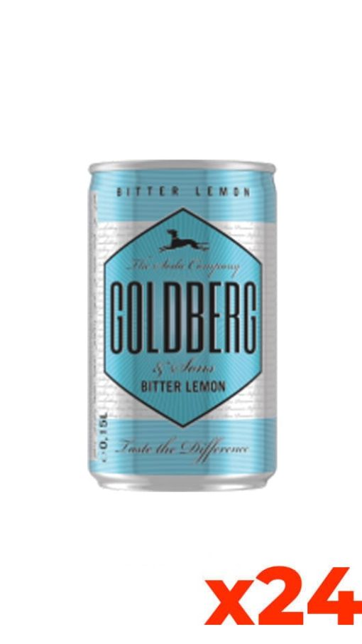 Bitter Lemon Goldberg - Confezione 15cl x 24 Lattine