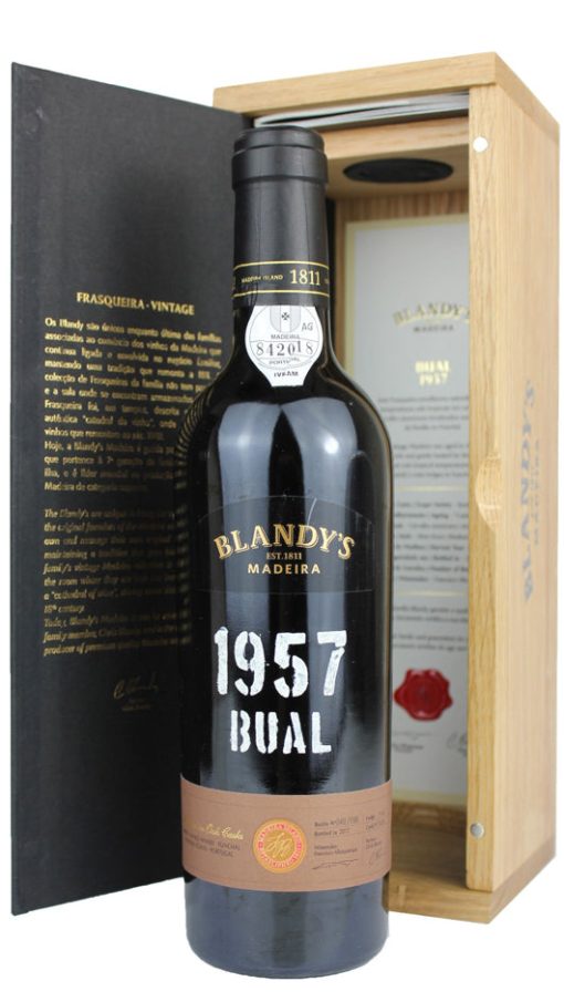 Blandy's Bual Frasqueira - Cassa di legno - Gordon E Blandy's