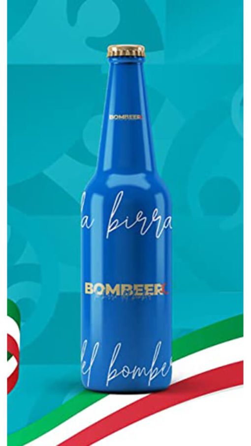 Bombeer - Bomber Beer - Birra della Nazionale - Bobo Vieri - Azzurra 33cl - Cassa da 24 - immagine 4