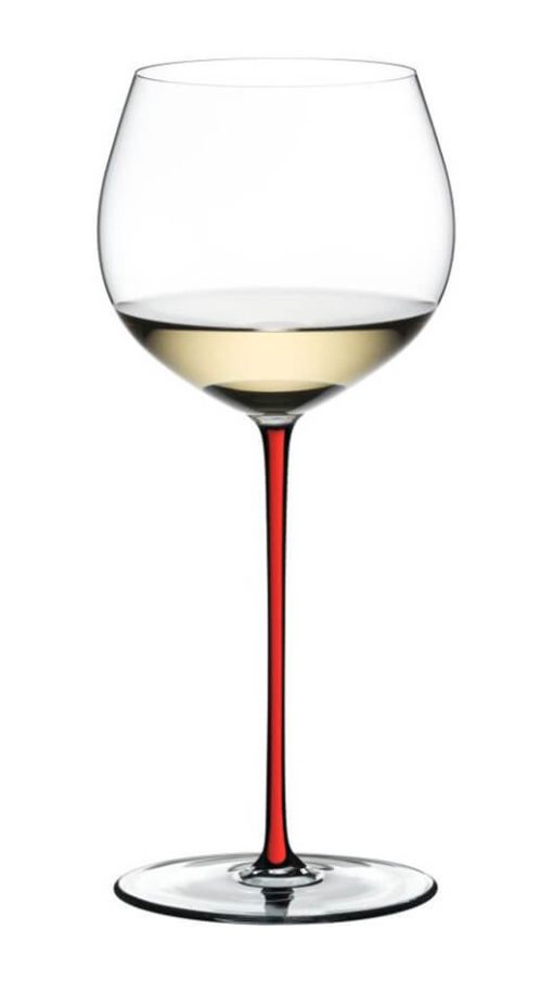 Calice Fatto a mano Oaked Chardonnay Stelo Vari Colori - Luxury - Conf. da 6 Bicch. - Riedel - immagine 6