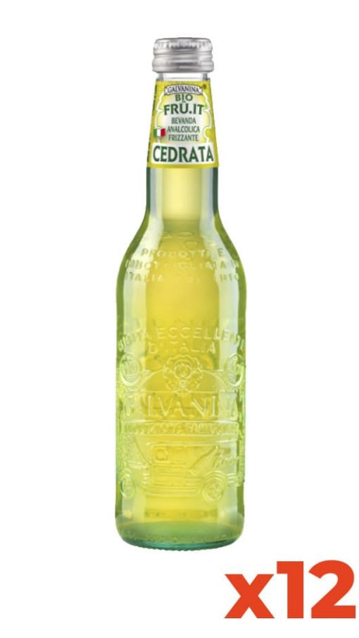 Cedrata Bio Galvanina - Confezione 35,5cl x 12 Bottiglie