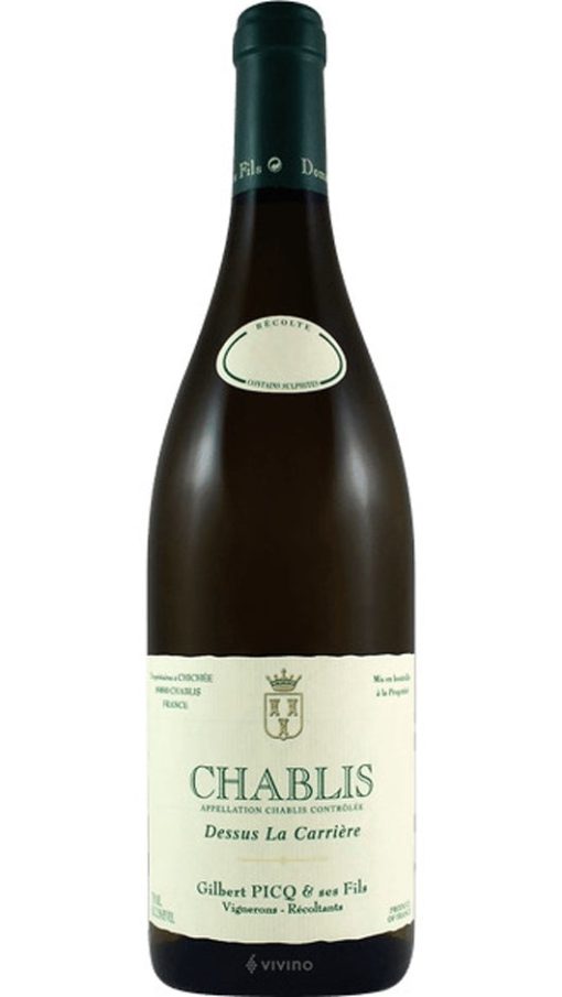 Chablis 2022 - Dessus La Carriere - Domaine Gilbert Picq