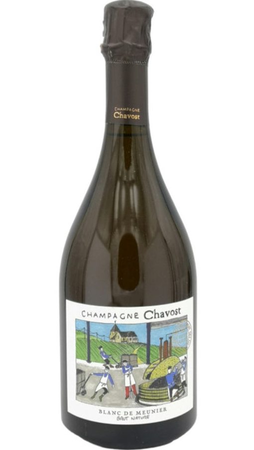 Champagne Blanc De Meunier Blanc de Noir Extra Brut - Chavost