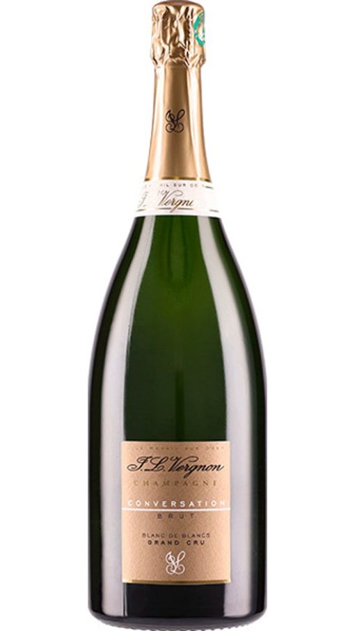 Champagne Blanc de Blancs Conversation Brut Grand Cru - Magnum - J.L. Vergnon