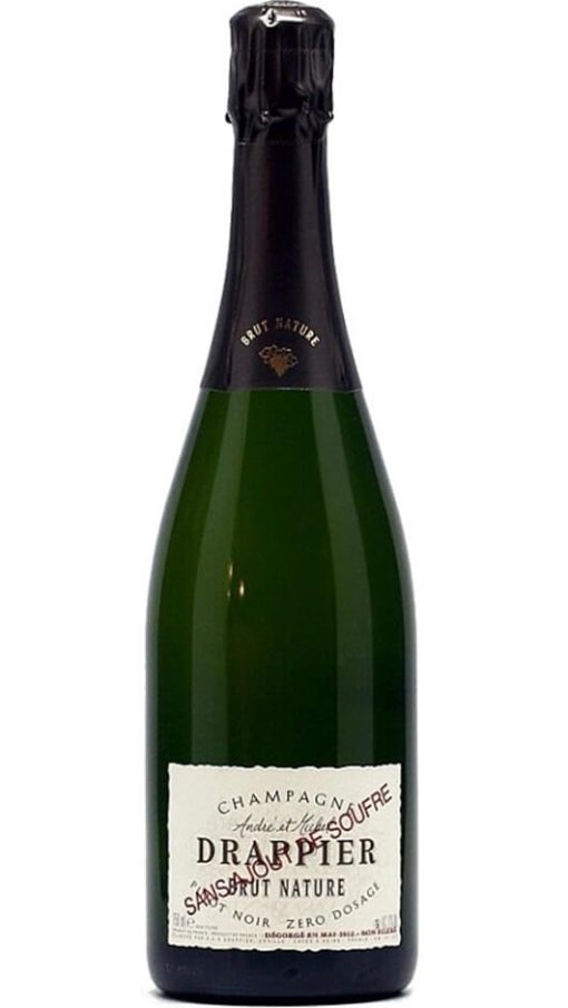 Champagne Brut Nature Dosage Zerò AOC - Senza Solforosa - Drappier