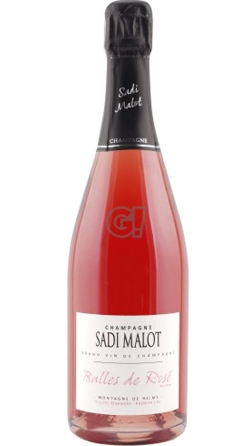 Champagne Bulles de Rosé Brut 1er Cru - Sadi Malot