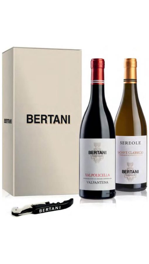 Cofanetto 2 BottIglie + Cavatappi - Bertani