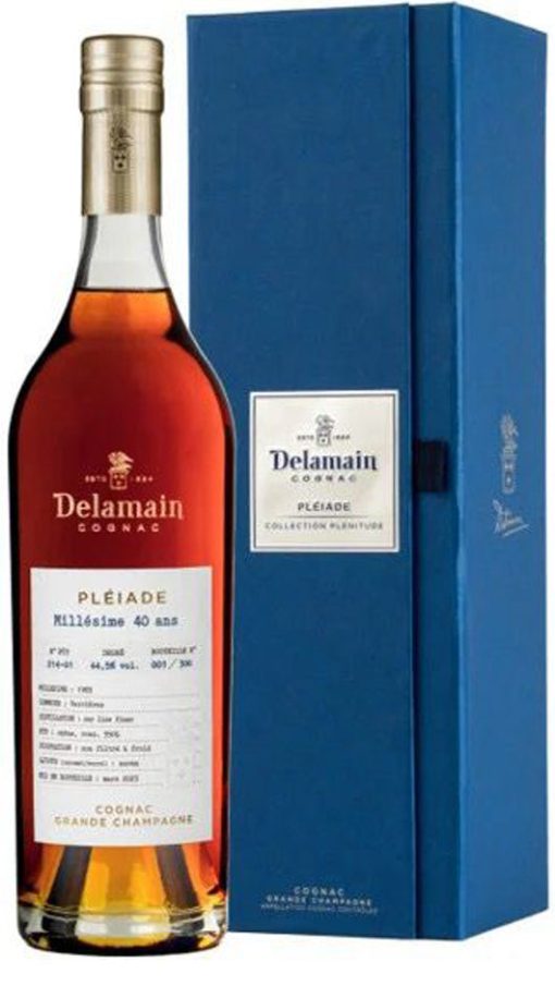 Cognac 40 Anni Millesime 1983 - Cofanetto - Delamain