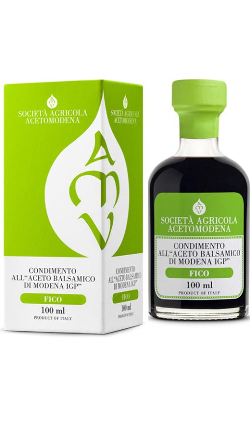 Condimento All'Aceto Balsamico Di Modena IGP - Fico 100ml - Astucciato - Acetomodena