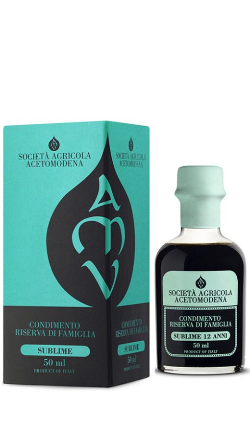 Condimento Riserva Di Famiglia DOP - Sublime Invecchiato 12 Anni 50ml - Astucciato - Acetomodena