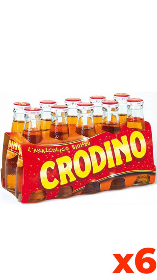 Crodino - Cluster da 10 Bottiglie - Confezione cl.10 x 6 Cluster