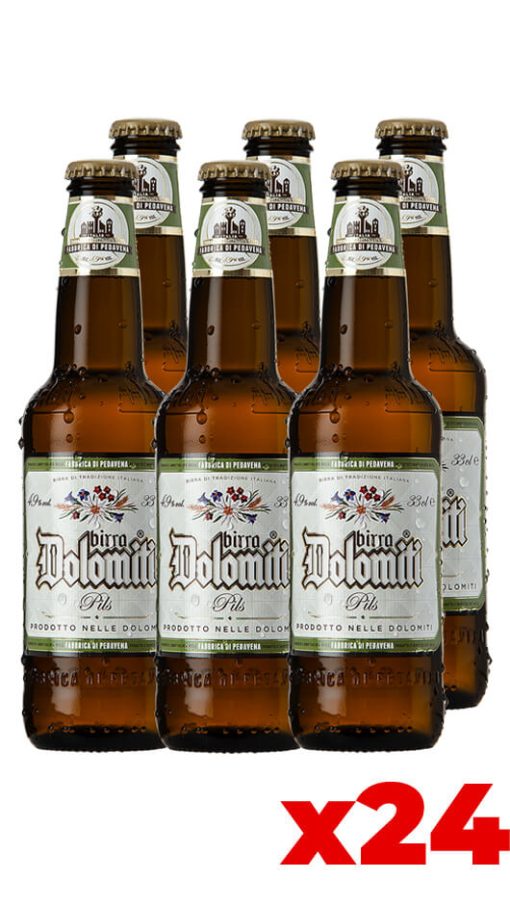 Dolomiti Pils 33cl - Cassa da 24 Bottiglie