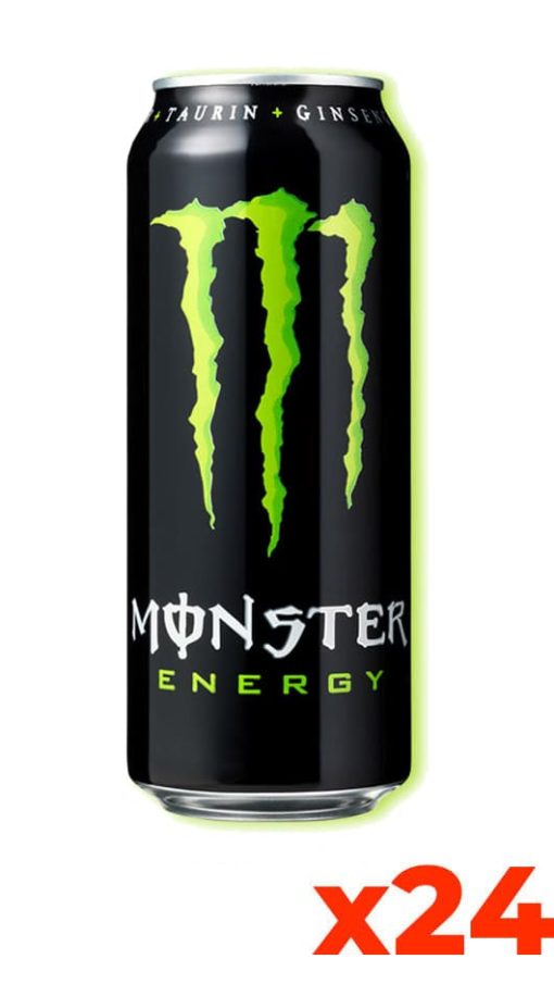 Energy Drink Monster Green - Confezione 50cl x 24 Lattine