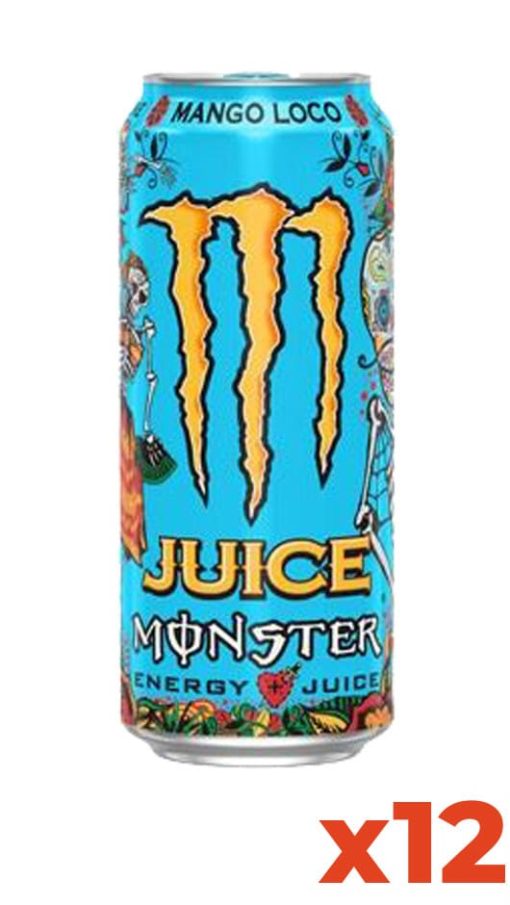 Energy Drink Monster Mango Loco - Confezione 35,5cl x 12 Lattine