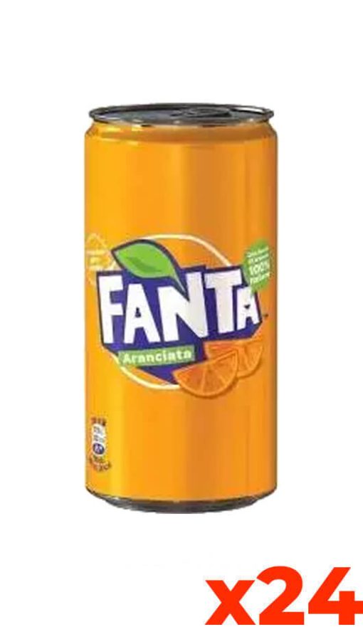 Fanta Slim - Confezione 25cl x 24 Lattine