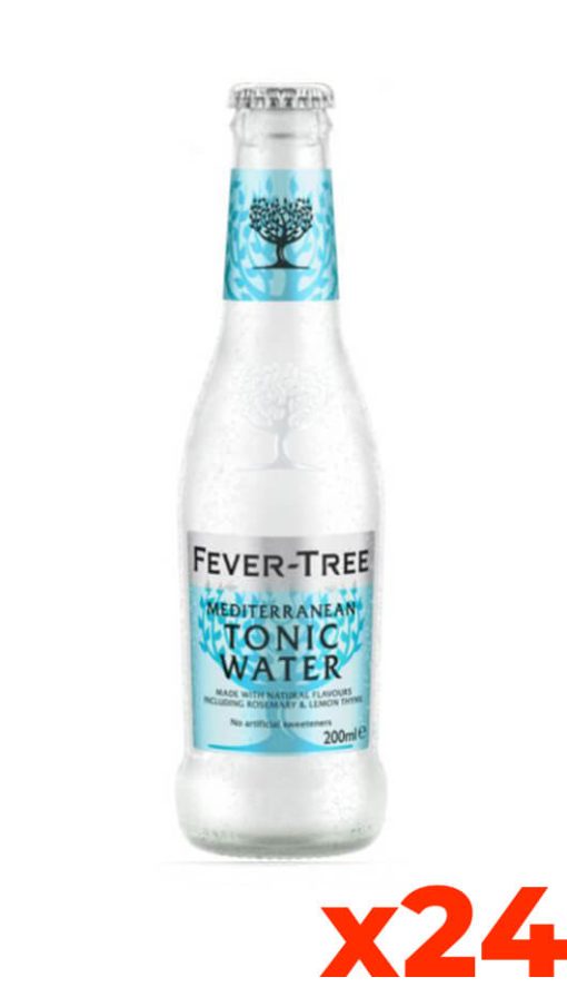 Fever Tree Mediterranean Tonic - Confezione cl. 20 x 24 Bottiglie