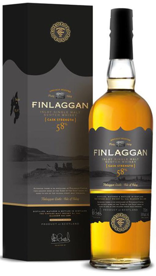 Finlaggan "Old Reserve" Cask Strength Single malt - Astucciato 70cl - Finlaggan