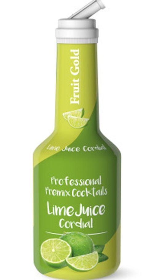 Fruit Gold Lime Juice Cordial 1 Lt