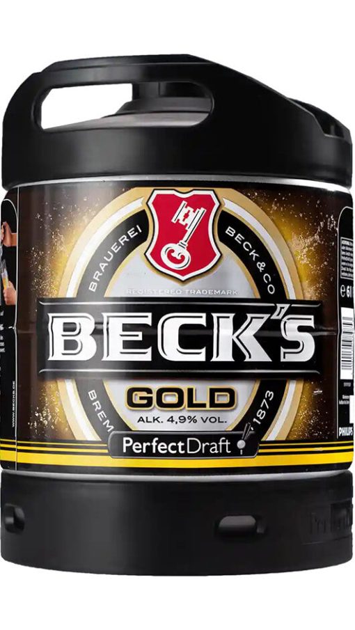 Fusto Beck's Gold - PerfectDraft - 6L