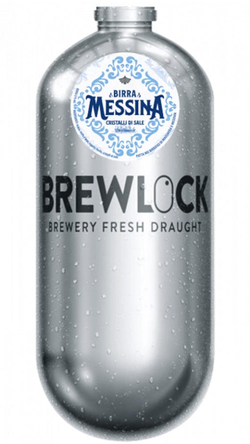 Fusto Birra Messina Cristalli Di Sale Brewlock 20 Litri FS PET