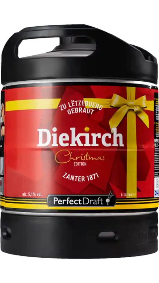 Fusto Diekirch de Noel - PerfectDraft - 6L