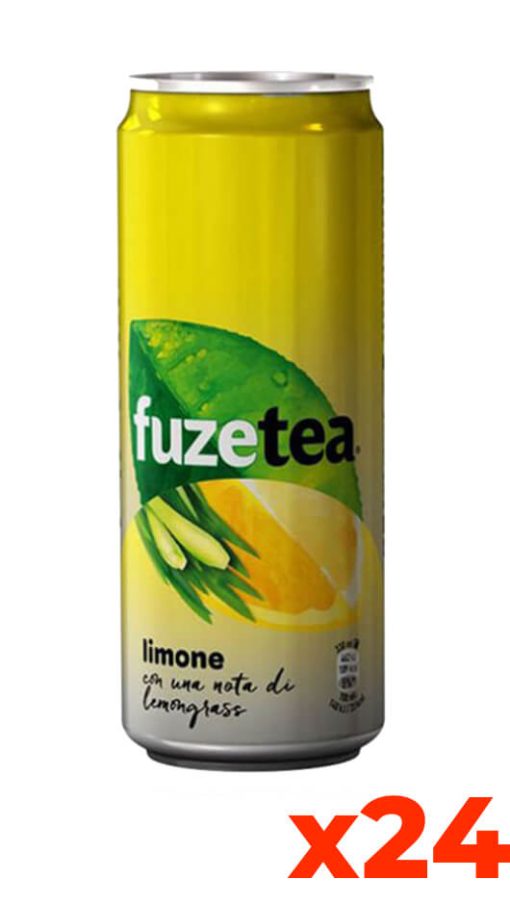 Fuze Tea Limone - Confezione cl. 33 x 24 Lattine Sleek