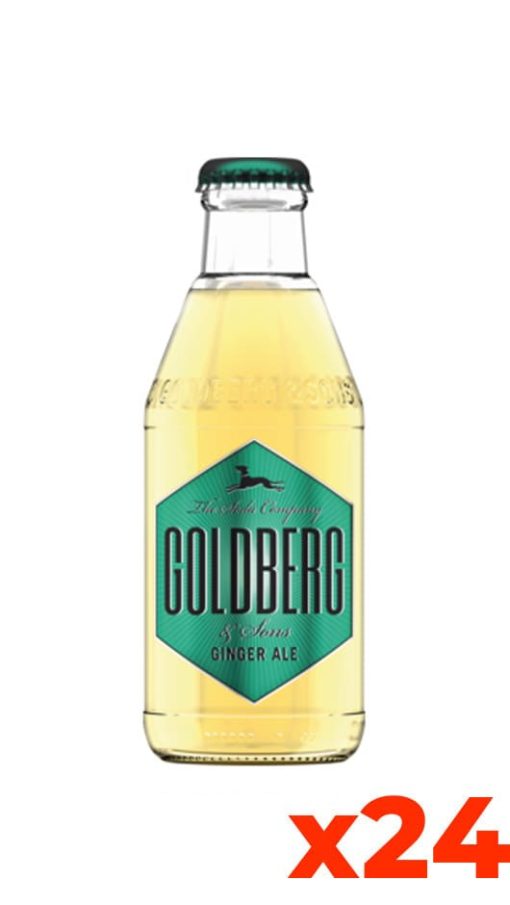 Ginger Ale Goldberg - Confezione 20cl x 24 Bottiglie