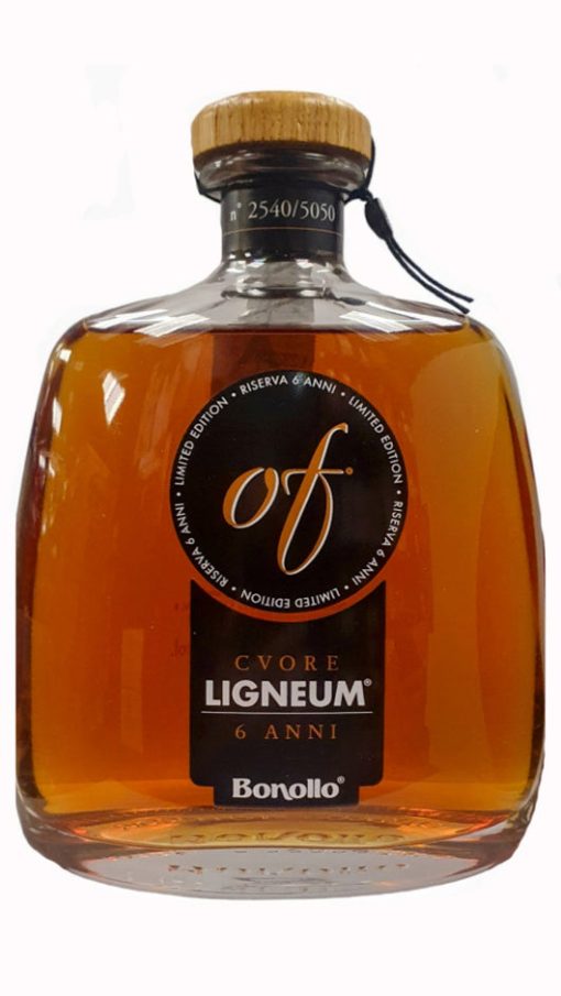 Grappa OF Ligneum CVORE Riserva 6 anni 70 cl - Bonollo